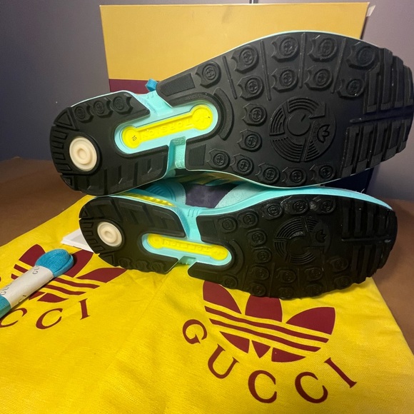 Authentic Gucci X Adidas Women ZX8000 sneakers size 10 UK / 11.5 US - Picture 8 of 14